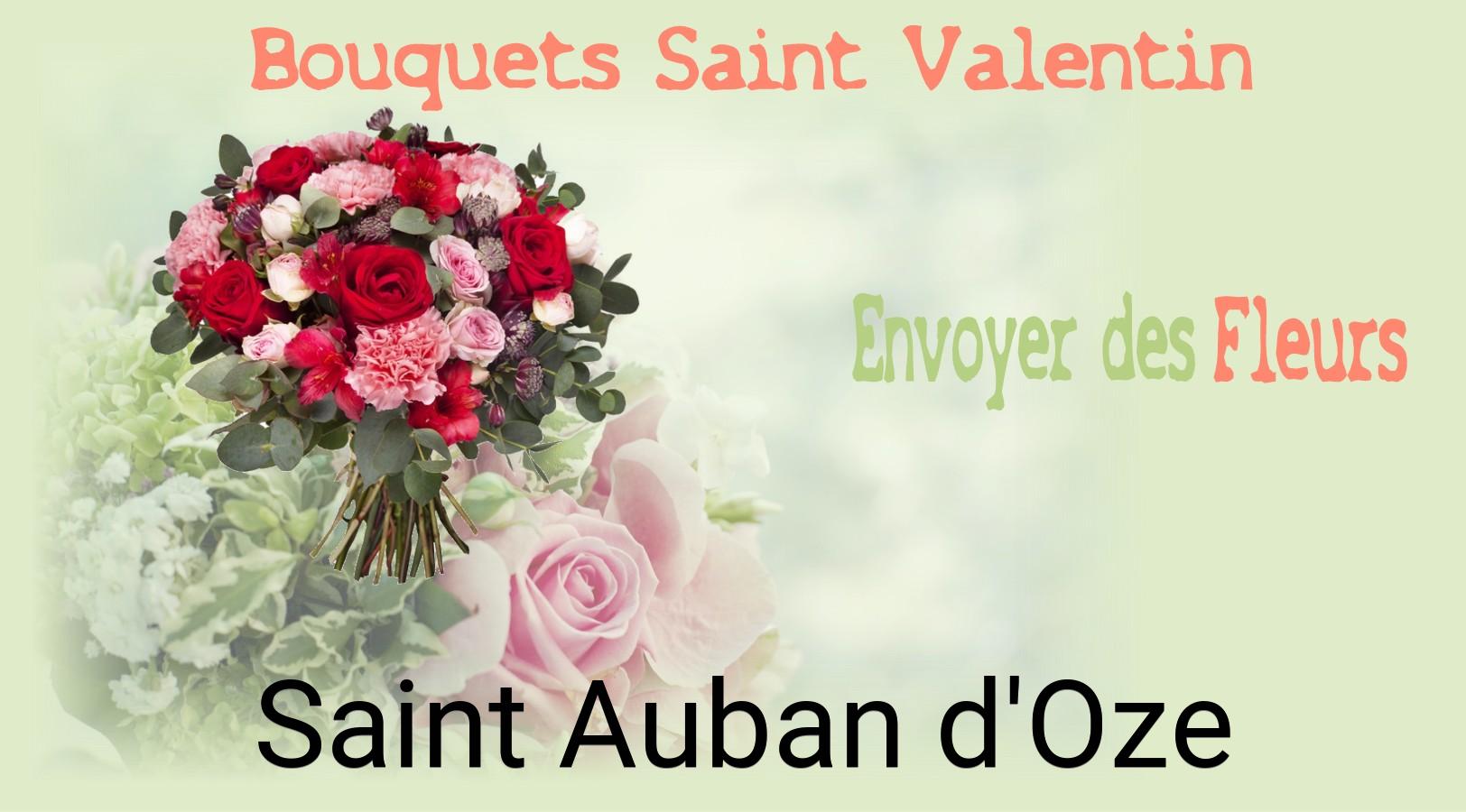 Roses de Saint-Valentin livrées à Saint-Auban-d'Oze